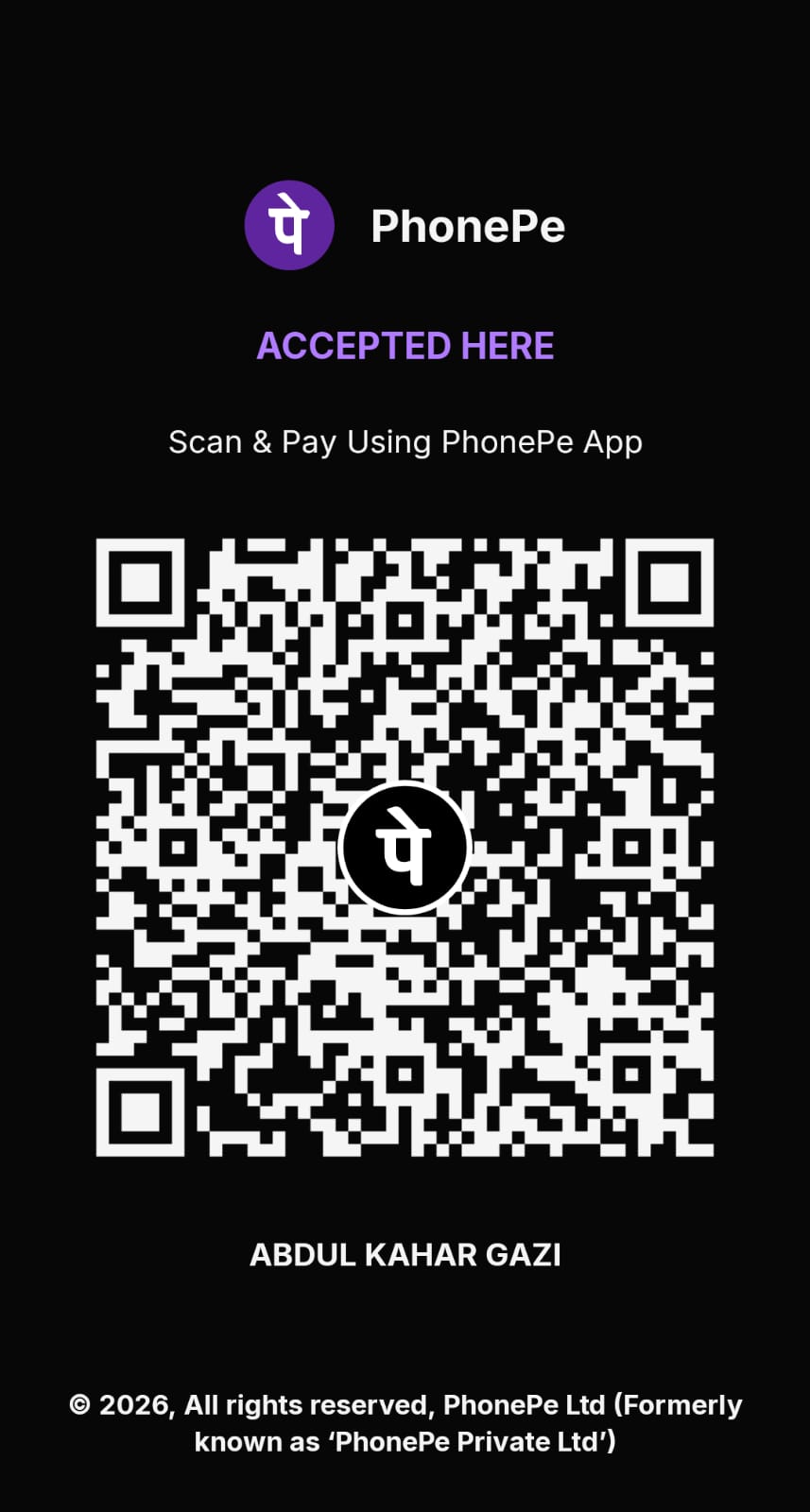 Payon QR